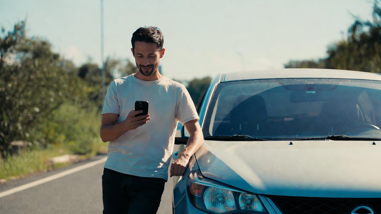 Usuario de Rapitaller+ buscando ayuda automotriz