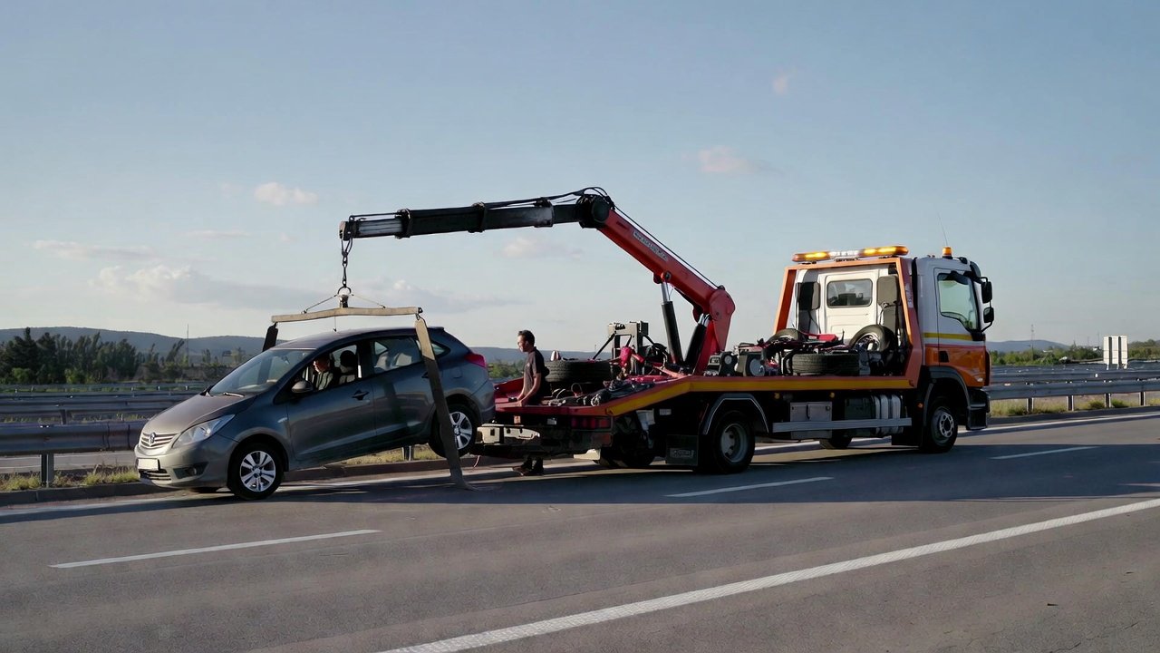 Servicio de grúa para vehículos